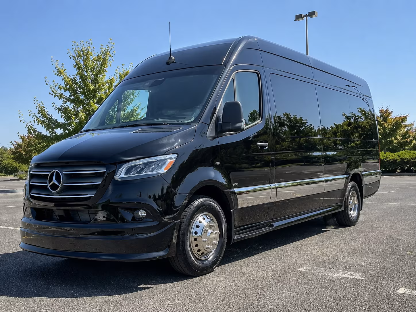 sprinter van and party bus rentals for corporate wine tours in worcester