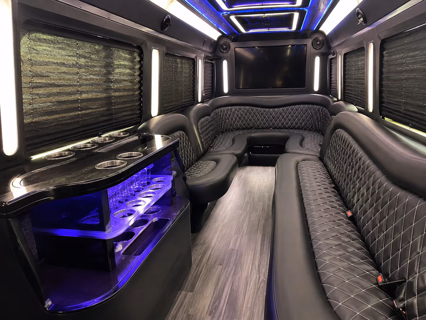 wedding party bus rental