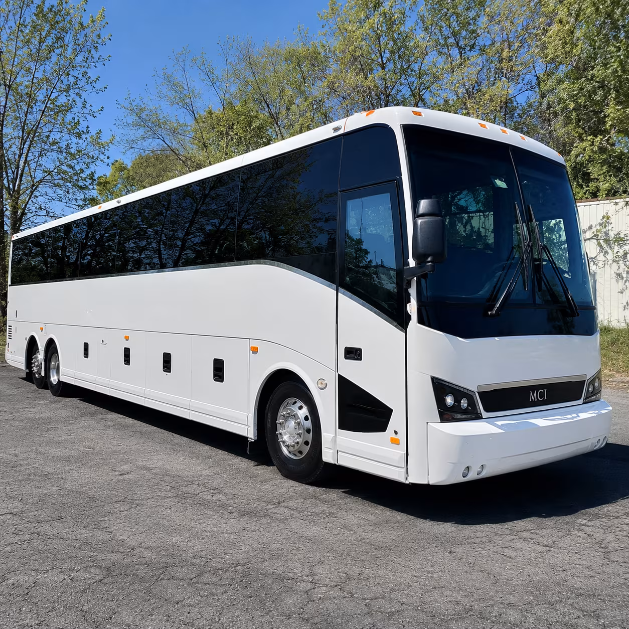 worcester 56 passenger charter bus