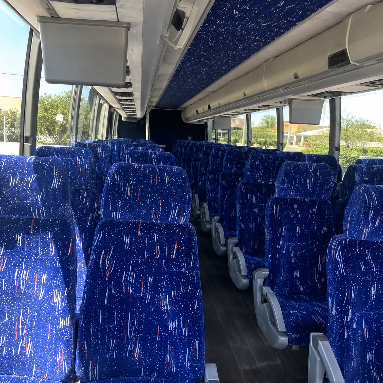 worcester concert transportation onboard seating