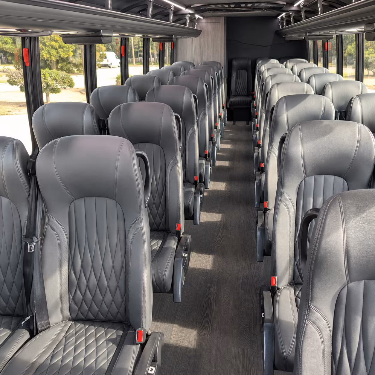 worcester religious group transportation onboard seating