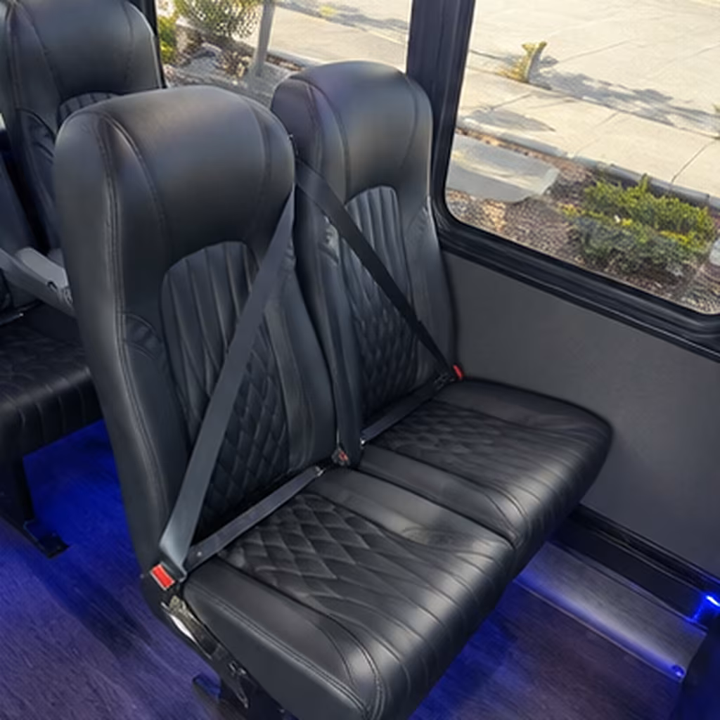 worcester sporting event transportation onboard seating